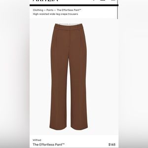 Aritzia Wilfred Effortless Pant